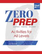 Zero Prep Activities for All Levels