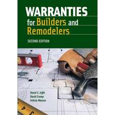 Warranties for Builders and Remodelers