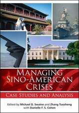 Managing Sino-American Crises: Case Studies and Analysis