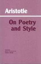 On Poetry and Style