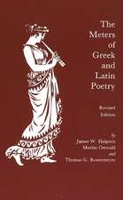 The Meters of Greek and Latin Poetry