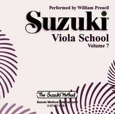 Suzuki Viola School, Vol 7