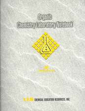 Organic Chemistry Laboratory Notebook