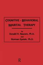 Cognitive-Behavioral Marital Therapy