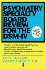 Psychiatry Specialty Board Review For The DSM-IV