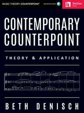 Contemporary Counterpoint - Theory & Application Book/Online Audio