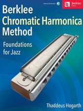 Berklee Chromatic Harmonica Method Foundations for Jazz Book/Online Audio