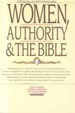 Women, Authority the Bible