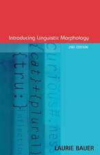 Bauer, L: Introducing Linguistic Morphology