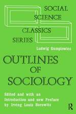 Outlines of Sociology