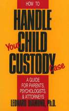 How to Handle Your Child Custody Case