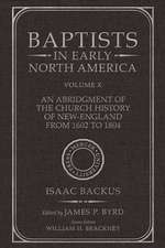 Baptists in Early North Amer--