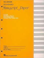 Standard Manuscript Paper ( Yellow Cover)