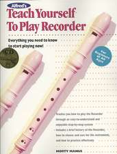 Alfred's Teach Yourself to Play Recorder