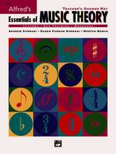 ESSENTIALS OF MUSIC THEORY