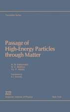 Passage of High Energy Particles through Matter