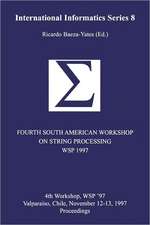 Fourth South American Workshop on String Processing (WSP 1997)