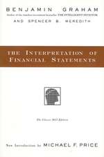 The Interpretation of Financial Statements: The Classic 1937 Edition