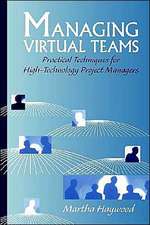 Managing Virtual Teams