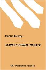 Markan Public Debate