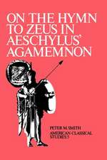 On the Hymn To Zeus in Aeschylus' Agamemnon