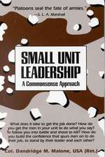 Small Unit Leadership