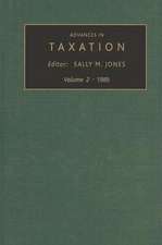 Advances in Taxation, Volume 2