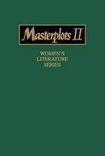 Masterplots II: Women's Literature Series