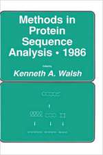 Methods in Protein Sequence Analysis · 1986