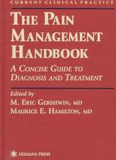 The Pain Management Handbook: A Concise Guide to Diagnosis and Treatment