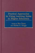 Practical Approaches to Using Learning Styles in Higher Education