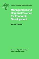 Management and Regional Science for Economic Development