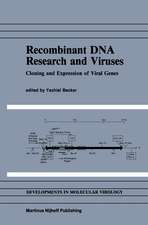 Recombinant DNA Research and Viruses: Cloning and Expression of Viral Genes