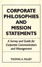 Corporate Philosophies and Mission Statements