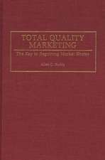 Total Quality Marketing: The Key to Regaining Market Shares