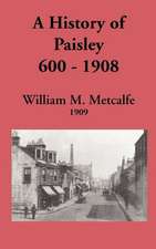 History of Paisley, 600-1908