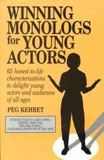 Winning Monologs for Young Actors