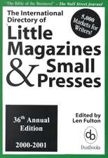 The International Directory of Little Magazines and Small Presses