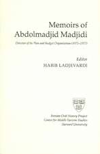 Memoirs of Abdolmadjid Madjidi