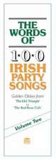 The Words Of 100 Irish Party Songs