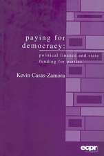 Paying for Democracy