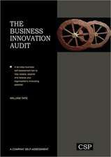 The Business Innovation Audit