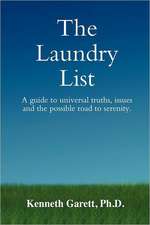 The Laundry List: Poems of a Private Investigator