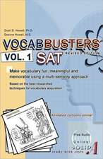 Vocabbusters Vol. 1 SAT: Make Vocabulary Fun, Meaningful, and Memorable Using a Multi-Sensory Approach