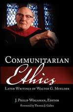 Communitarian Ethics