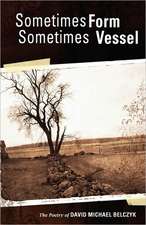 Belczyk, D: Sometimes Form Sometimes Vessel
