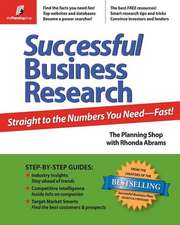 Successful Business Research