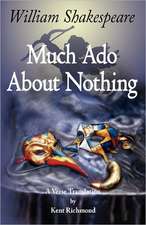 Much ADO about Nothing: A Verse Translation