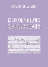 175 MUSICAL PROGRAMMES