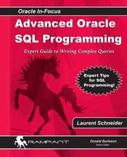 Advanced Oracle SQL Programming